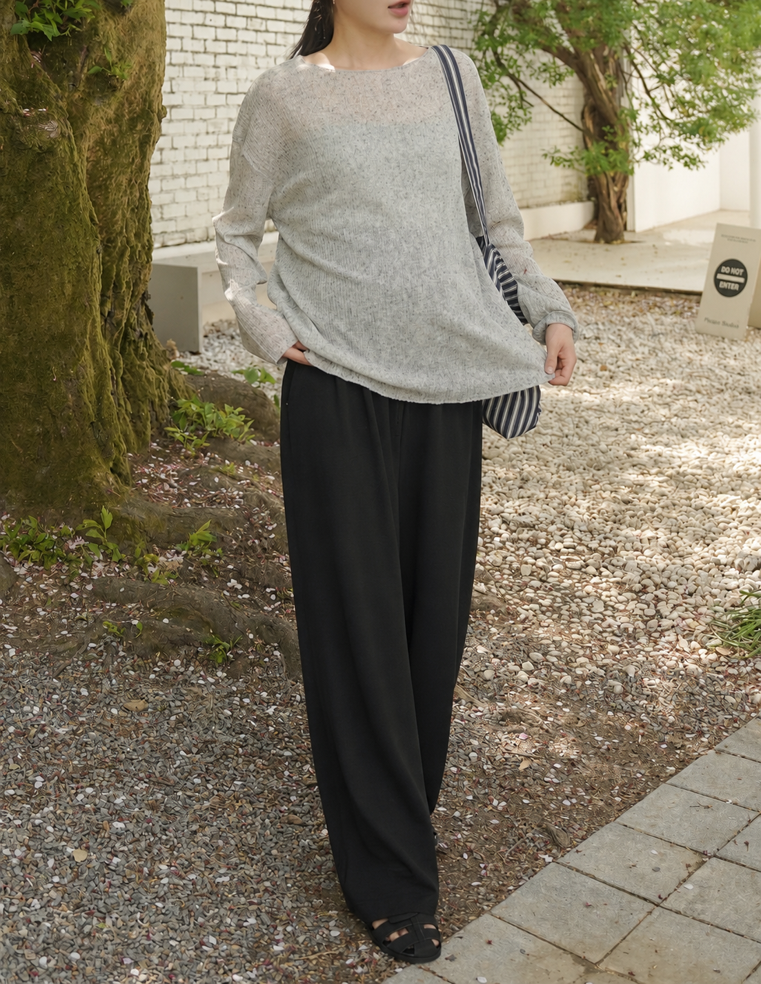 Light & Breezy Palazzo Pants Black