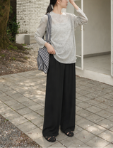 Light & Breezy Palazzo Pants Black