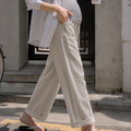 Petite Tencel Harem Pants Apricot Ash