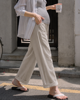 Petite Tencel Harem Pants Apricot Ash