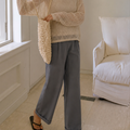 Petite Tencel Harem Pants Dark Grey