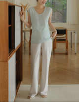 Light & Breezy Palazzo Pants Beige