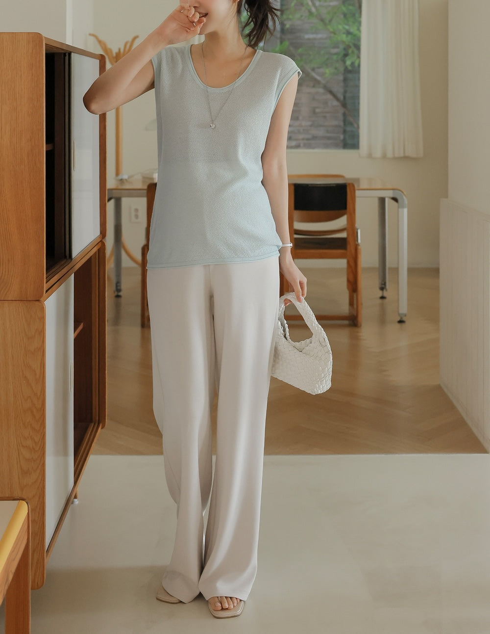 Light & Breezy Palazzo Pants Beige