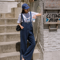 Roomy High Waist Overall