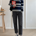 Spring Autumn Straight Leg Jeans
