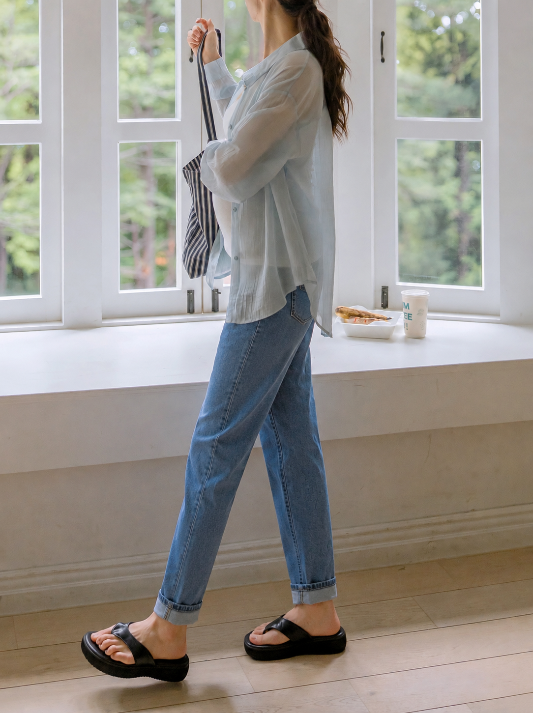 Summer Cool Straight Leg Jeans