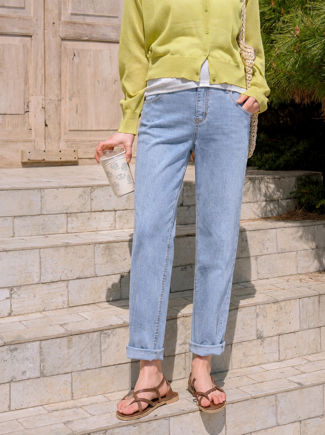 Summer Cool Straight Leg Jeans