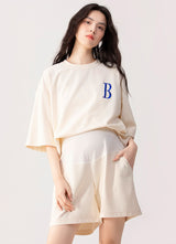 Summer Vibe Two-Piece Set Beige