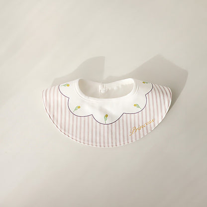 Nautical-Themed Reversible Baby Bibs
