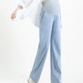 Loose Fit Cotton Silk Jeans Summer Cool